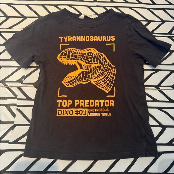 5/$20- H&M Tyrannosaurus Rex T-shirt size 4-6 years - Picture 1 of 2